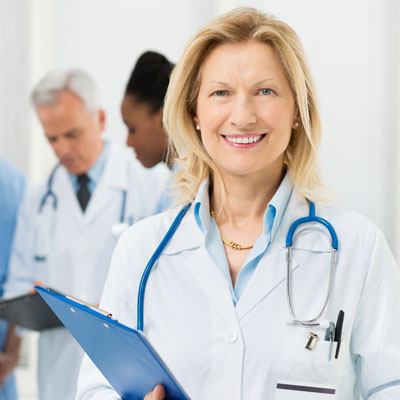 A Medical Professional undergoing Colon Hydrotherapy training