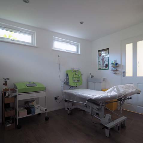 colon hydrotherapy treatment room slough